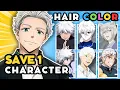 Lagu Save 1 MALE ANIME CHARACTER for each HAIR COLOR 🔥🧑‍🦲 | ANIME QUIZ