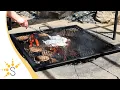 Sunnydaze X-Marks Square Fire Pit Grill Grate - Size Options