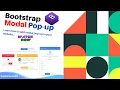 How to use bootstrap modal popup in website