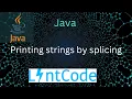 2159 Printing strings by splicing Java concatenation