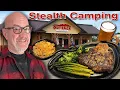Stealth Camping at Outback Steakhouse Horseheads New York