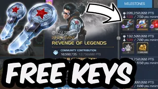 How To Get All Free Keys - Revenge Of Legends Realm Event Breakdown