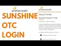 Sunshine Health OTC login Benefits Insurance Catalog 2024