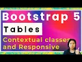 TinaTeach Bootstrap 5 for Beginners Responsive Tables