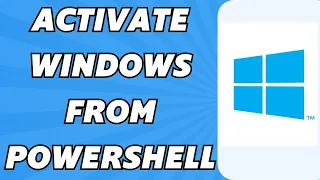 How to Activate Windows 10 or 11 from PowerShell