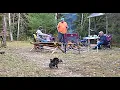 Good Friends Finishing the Cabin Build-Martin's Old Off Grid Log Cabin#329