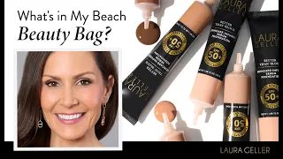 What s in My Beach Beauty Bag Easy Mature Skin-Friendly Summer Makeup Routine