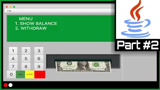 Simple ATM Machine Java Project for Beginners Part JavaFX Source Code Included