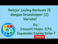Belajar Coding Berbasis Java Script dengan Grasshopper 2 Variabel