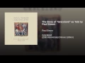 The Story of "Graceland" as Told by Paul Simon