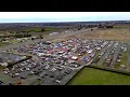 Visalia Sales Yard Swap Meet in Visalia California Drone Time Lapse