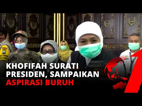 Gubernur Jatim, Khofifah Penuhi Tuntutan Buruh Surati Presiden | tvOne