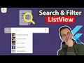 Flutter Tutorial - Search Filter ListView 2022