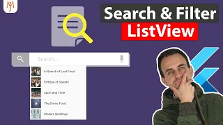 Flutter Tutorial - Search Filter ListView 2022
