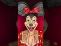 Minnie Mouse Horror Edition makeup