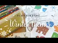 Planning organizing the WINTER themed preschool activities