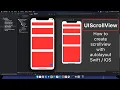 UIScrollview with AutoLayout using Storyboard Tutorial