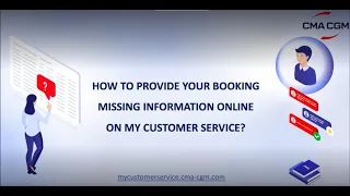 Tutorial How to provide your booking missing information online on My Customer Service