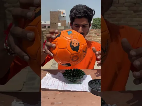 Making Football ⚽️ of Only Marbles