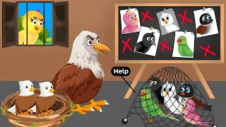 अमीर चिड़िया की कहानी | tony Chidiya Cartoon story | Chidiya Wala Cartoon | Hindi Kahani Epesiodes
