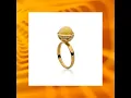 Download Lagu Ring with amber stone, classy design made from silver 925 gold plated, choose Your favourite ambe...