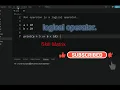 Python Logical Operators in 30 Seconds