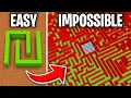 I Built the HARDEST Maze in Minecraft Hardcore