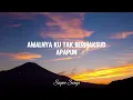 Afgan - Ku Dengannya Kau Dengan Dia | Lirik Lagu