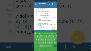 Python ODE solving