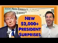 New 2 000 Stimulus Update The President s Surprising Statements