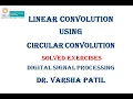 Linear convolution using Circular Convolution