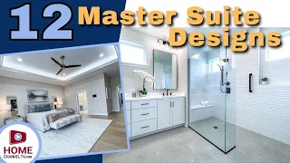 12 BEAUTIFUL Master Bedroom Bathroom Interior Design Ideas