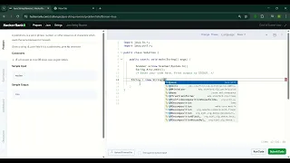 Hacker ranker String reverse solution