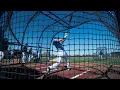 Mariners top prospects Jarred Kelenic and Julio Rodriguez take turns crushing baseballs during BP