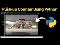 Push-up counter using Mediapipe python