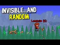 Terraria but the blocks are Invisible AND Random