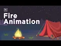 Easy Cartoon Fire Animation After Effects Tutorial