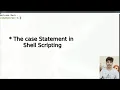 case statement in shell scripting structure clause pipe patterns semicolon in case