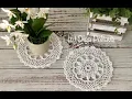 Crochet Small Doily Easy Doily Tutorial
