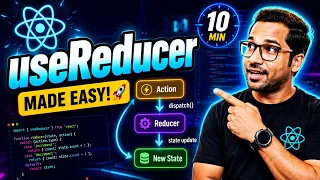 React useReducer Hook Simplified Master React useReducer Hook React Tutorial for Beginners