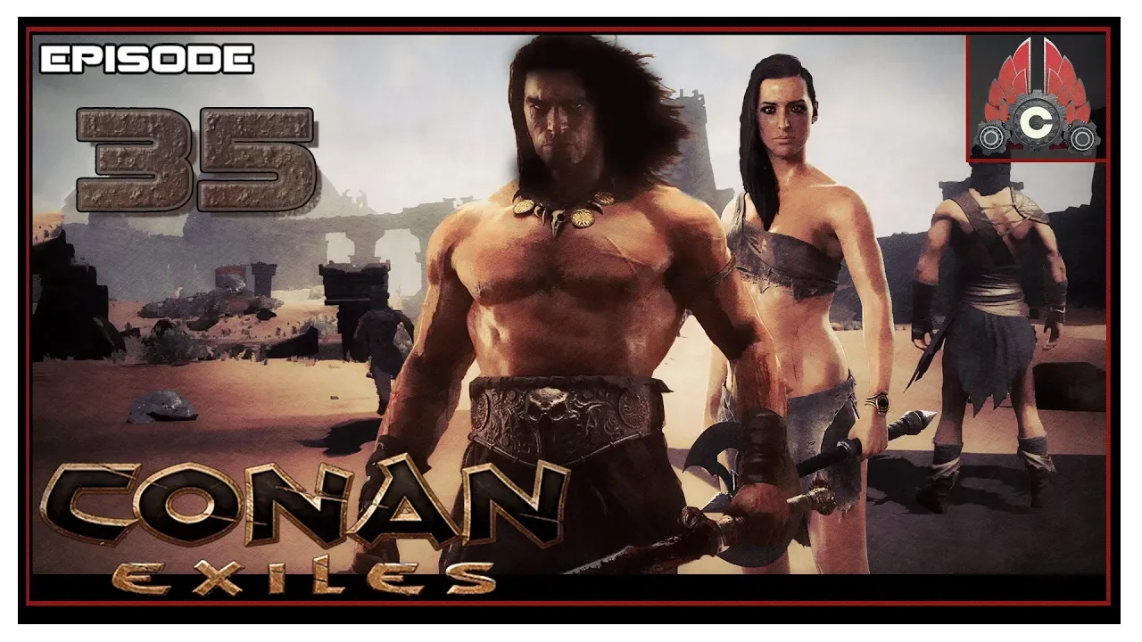 Let's Play Conan Exiles Full Release With CohhCarnage - Episode 35