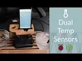 Dual Internet of Things Thermometer App Raspberry Pi