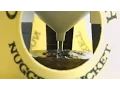 Gold Dust Ring Forming in Concentration Bowl Gold Rush Nugget Bucket