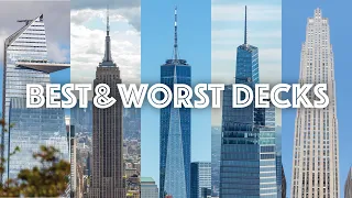 Which NYC Observation Deck Is Best Worst For 