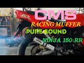 Suara Knalpot CMS 2012 Ninja 150 RR 2 tak standart racing muffer