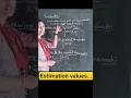 Estimation value nearest tens hundred s place