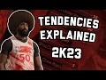 Tendencies Explained For NBA2K23 l FULL BREAKDOWN