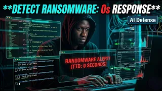 Project 5 Build an AI Ransomware Detector in Python 0s Time-to-Detect
