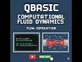 Computational fluid dynamics in QBasic