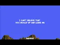@TheKidLAROI - WITHOUT YOU (Lyrics)